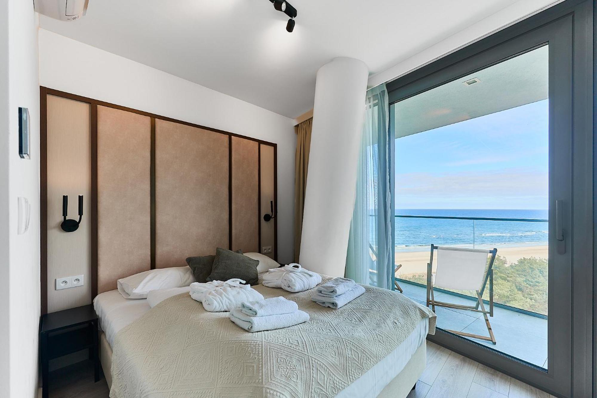 Wave Sea View Private Apartment - A864 Мендзиздрое Екстериор снимка
