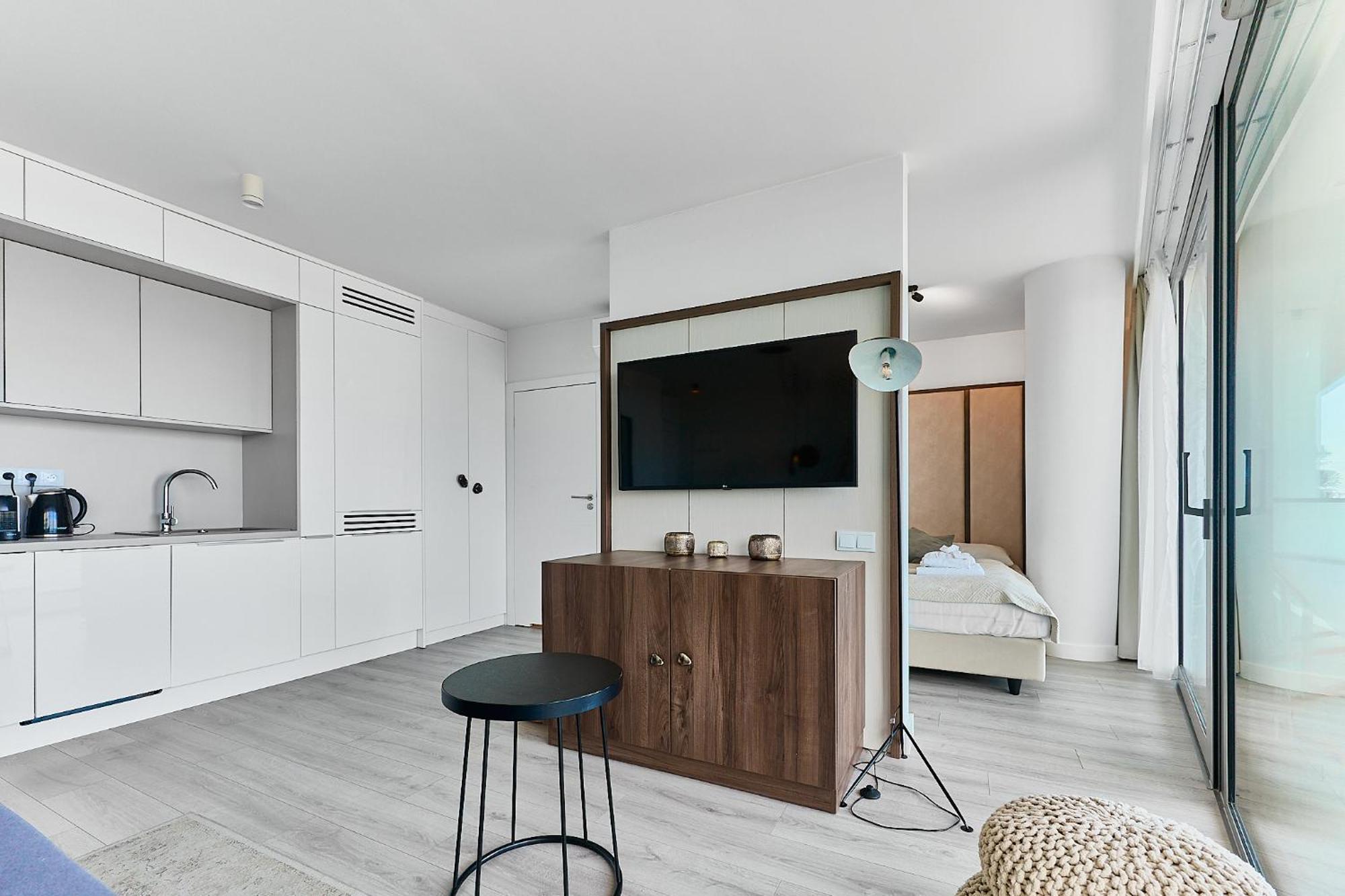 Wave Sea View Private Apartment - A864 Мендзиздрое Екстериор снимка