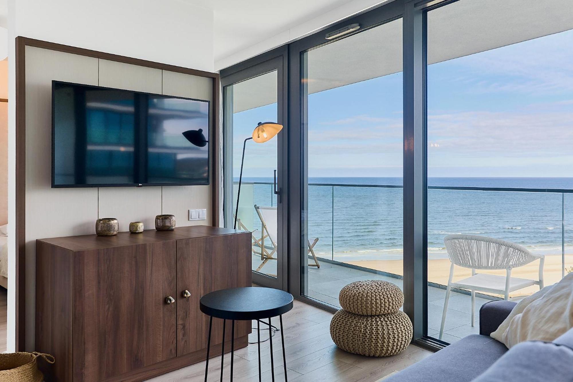 Wave Sea View Private Apartment - A864 Мендзиздрое Екстериор снимка