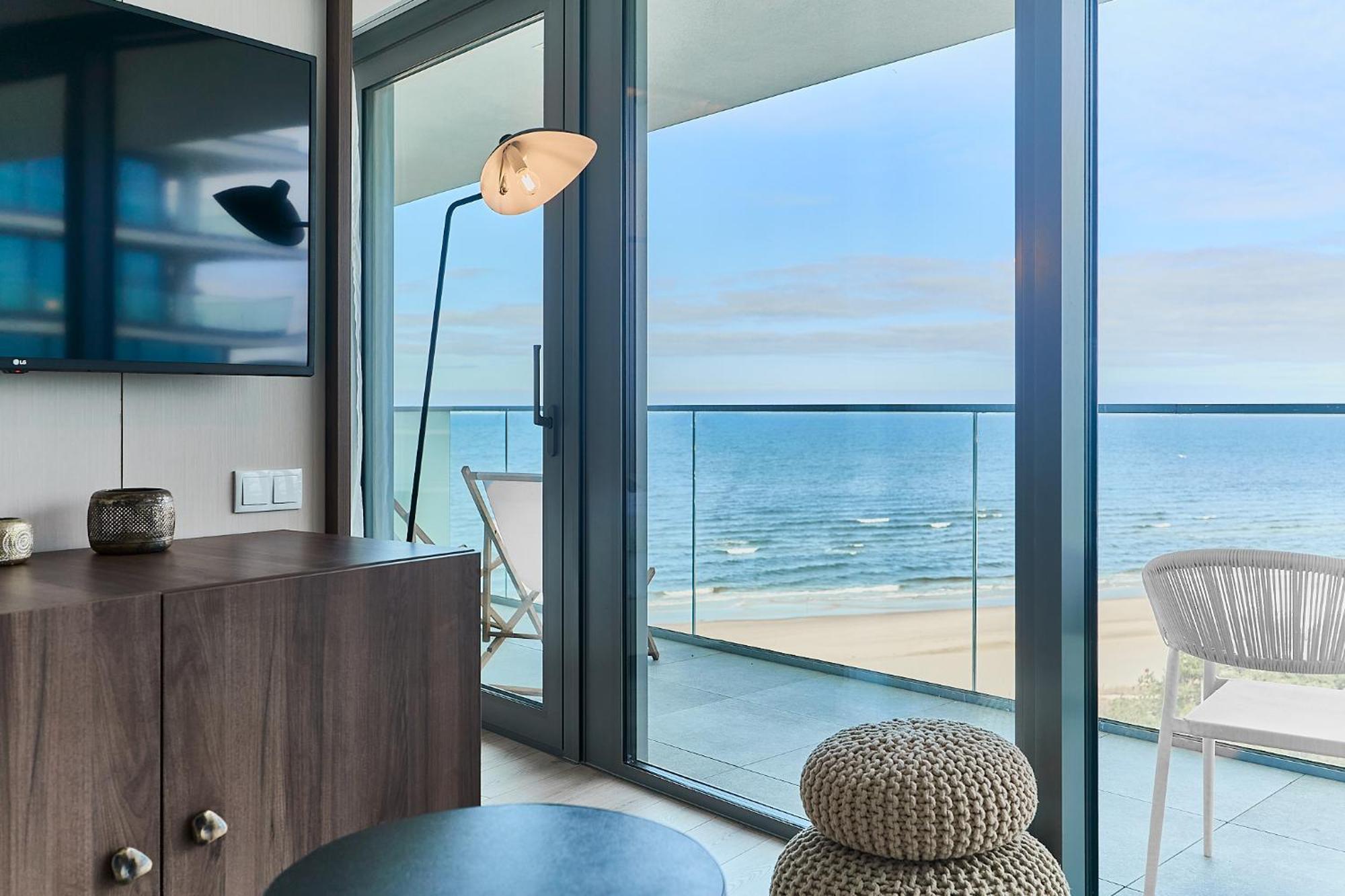 Wave Sea View Private Apartment - A864 Мендзиздрое Екстериор снимка